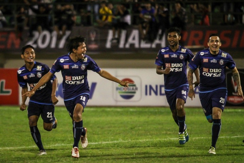 Arema Melaju ke Semifinal Piala Presiden